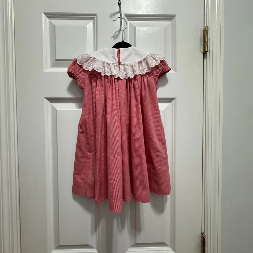 Linda Harris size 18 months short sleeve collared dress
